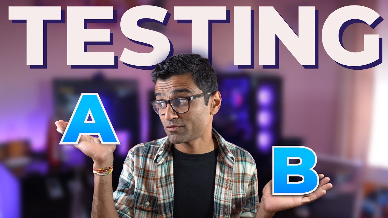 Video Thumbnail: Simple Explanation Of A/B Testing